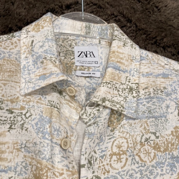Zara mens button down shirt - Picture 2 of 2